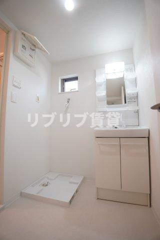 グランデYの洗面所