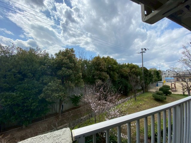 芦屋緑1住宅3号棟の展望