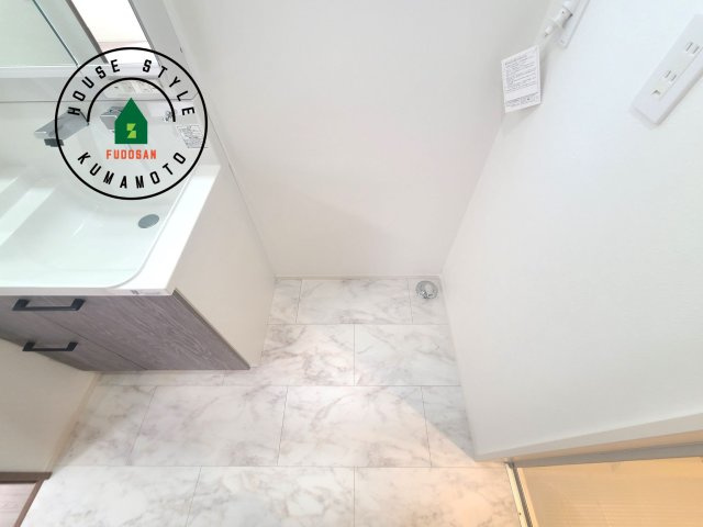 熊本市西区花園7丁目第7-6棟（1号棟）のランドリースペース|ランドリースペースとなります。広々して有効的にご使用できます。 