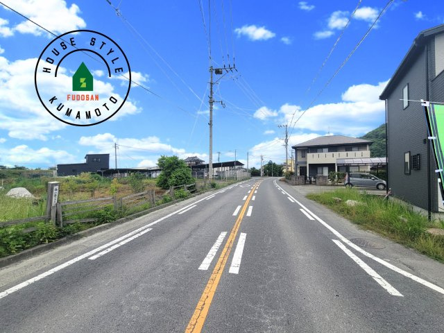 熊本市西区小島9丁目第2-1棟（1号棟）の前面道路含む現地写真|前面道路です。