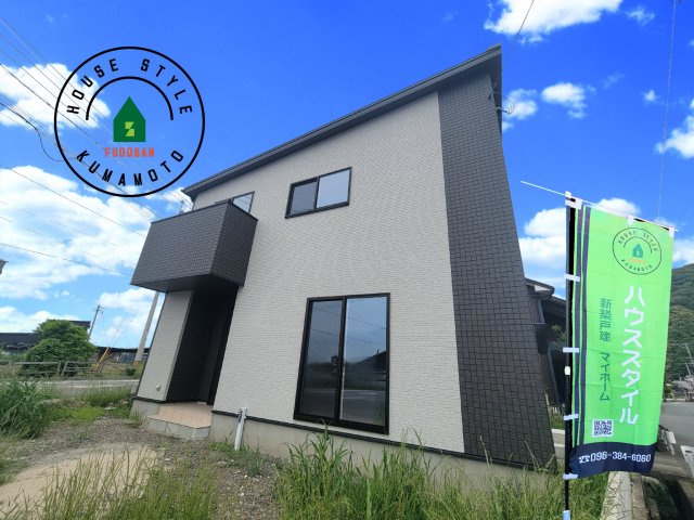 熊本市西区小島9丁目第2-1棟（1号棟）の外観|デザイン性のある外観です。