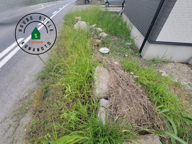 熊本市西区小島9丁目第2-1棟（1号棟）の庭|お庭で自由な時間を過ごせます。