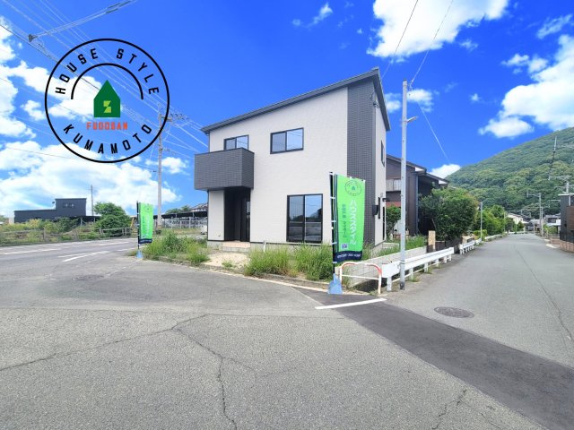 熊本市西区小島9丁目第2-1棟（1号棟）の前面道路含む現地写真|見学の時間などお気軽にお問い合わせ下さい。