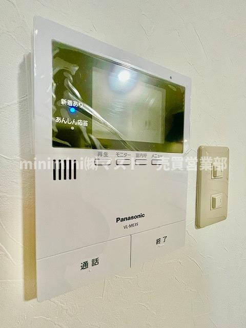 日商岩井京橋ハイツの防犯設備