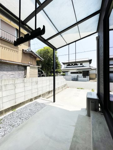 フィットセル北小松島のバルコニー