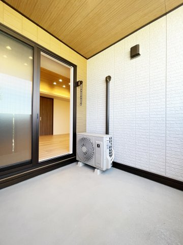 エグレットテラスのバルコニー