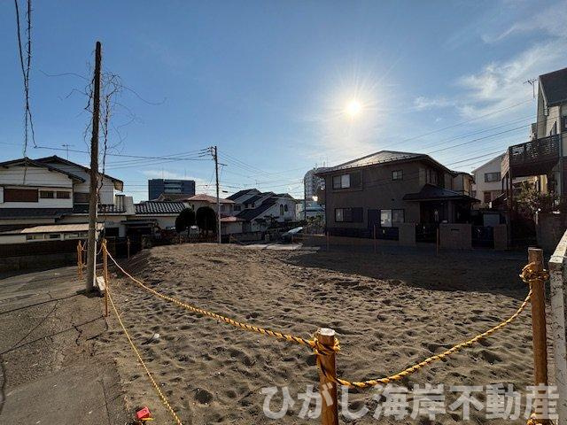 茅ヶ崎市中海岸3丁目　売地の外観|現地外観　