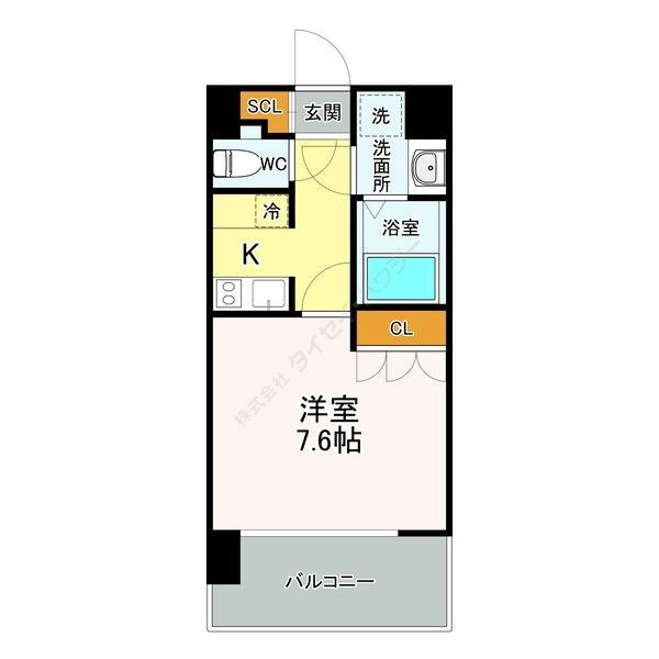 リエス東別院の間取り