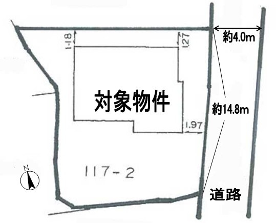 石田南一丁目4番16号（B-27）の土地図