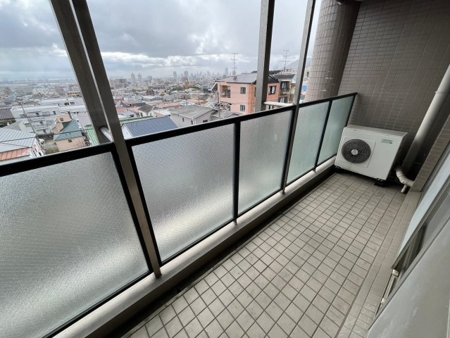 ルーチェ篠原北町のバルコニー