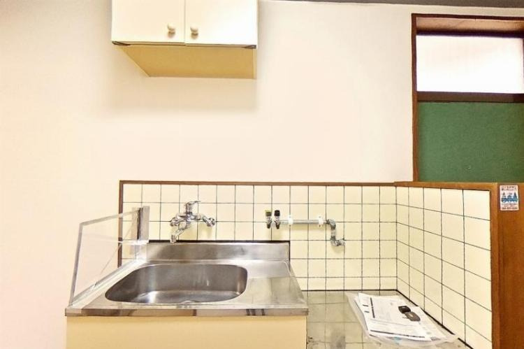 アサミハイツのキッチン|きれいなキッチンです