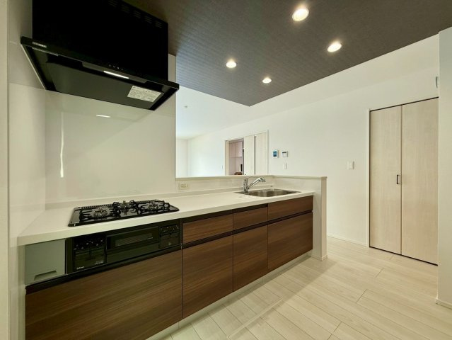 香美市土佐山田町百石町2棟 2号棟のキッチン