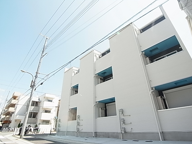 神戸市長田区海運町８丁目のアパートの外観