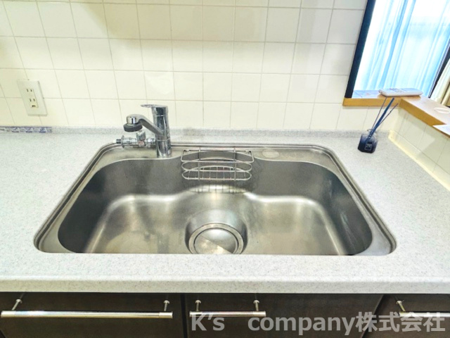 ◎茅ヶ崎市緑が浜　ライオンズマンション茅ヶ崎グランコーストのキッチン|ステンレス製シンクでお手入れも簡単☆