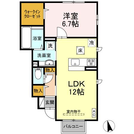 アーバンフォレストの間取り
