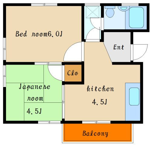 パールハイツの間取り