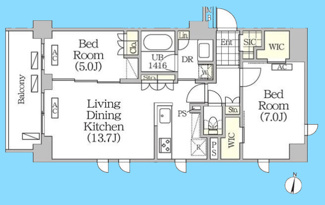 【間取り】 | ＪＰｎｏｉｅ碑文谷南 | ＪＰｎｏｉｅ碑文谷南