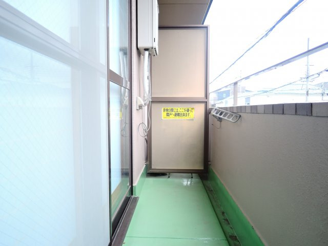 ファゼンダ宮野のバルコニー