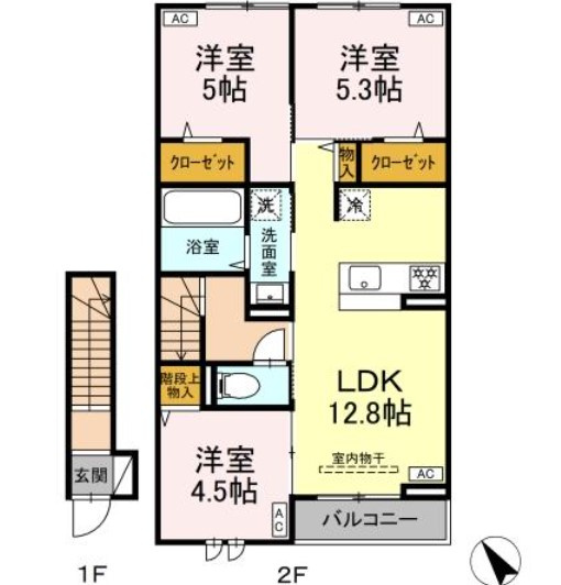 ソレイユ・ルヴァンの間取り
