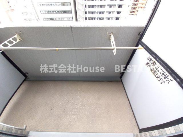 エスリード三宮第3のバルコニー