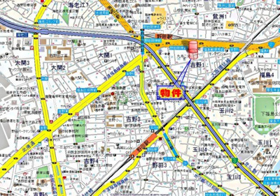 【地図】 | パレス東洋福島館