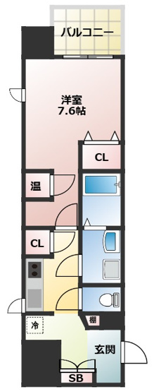 【間取り】 | グレンパーク新大阪Ⅱ