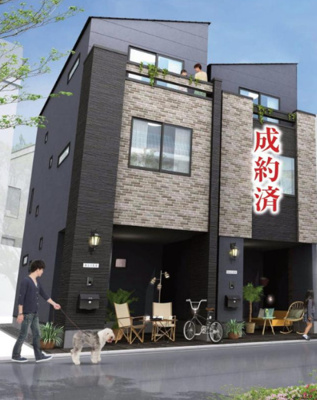 【外観パース】 | 江東区森下５丁目の建築条件付売地