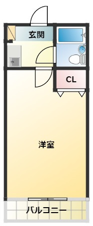 【間取り】 | ロイヤルコーポ北中島