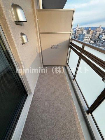 リアライズ鶴橋東Ⅱのバルコニー