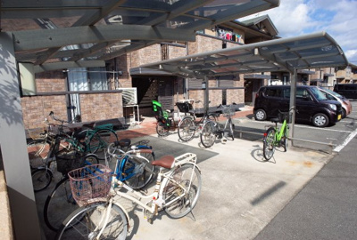 【その他共用部分】 | サワーフローラ | 駐輪場