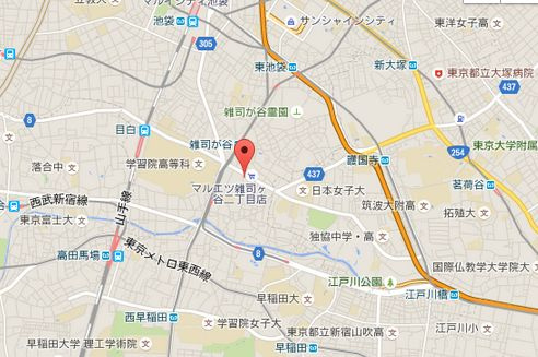 ブランシェ目白の地図|ブランシェ目白の地図