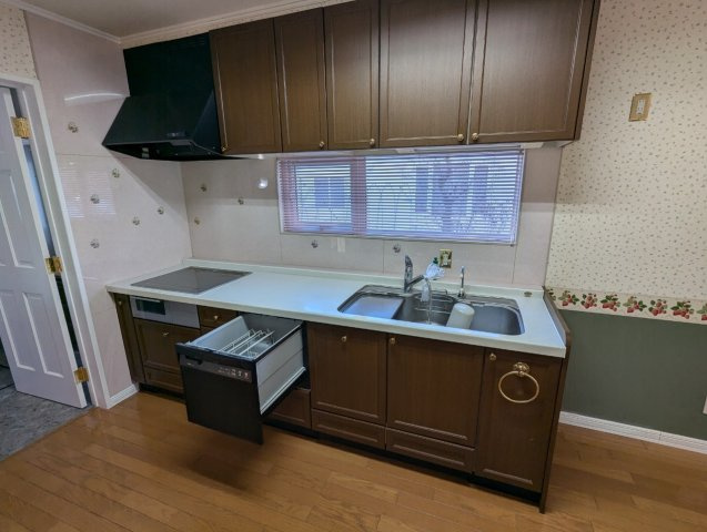 美原5丁目14　中古住宅のキッチン|食洗機付き