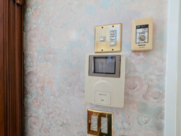 美原5丁目14　中古住宅の防犯設備