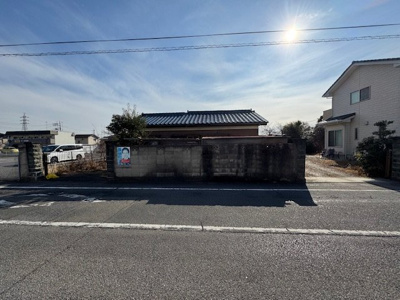 【外観】 | 太田市新井町　売土地 | 建物・CB等解体し、整地・新設CBフェンス施工・上水道の引込みを行います。