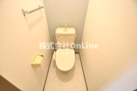 【トイレ】 | ニューリバーサイド八尾南D