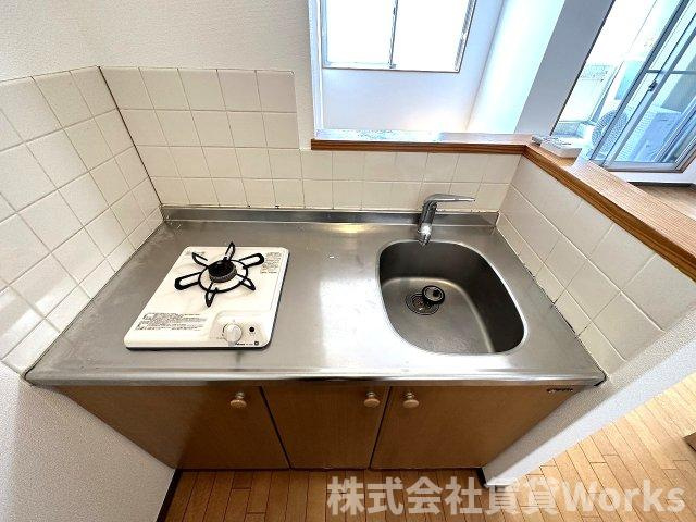 クリスタルハイツⅡのキッチン
