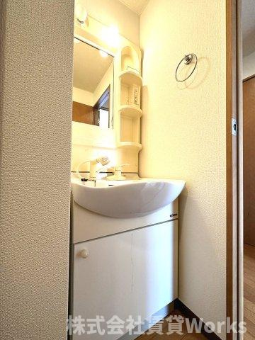 クリスタルハイツⅡの洗面所