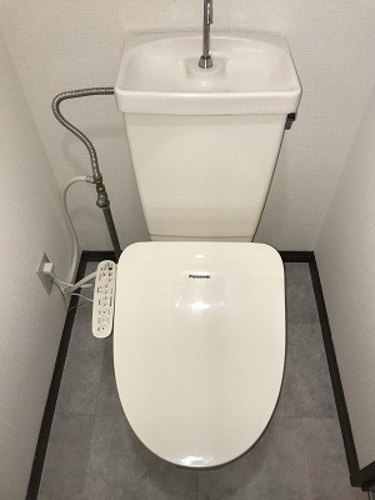 熊本市中央区新大江１丁目の賃貸マンションのトイレ