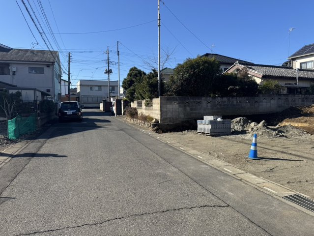 リーブルガーデン．S　深谷桜ヶ丘　の前面道路含む現地写真|現地前面道路（2025年01月07日）撮影