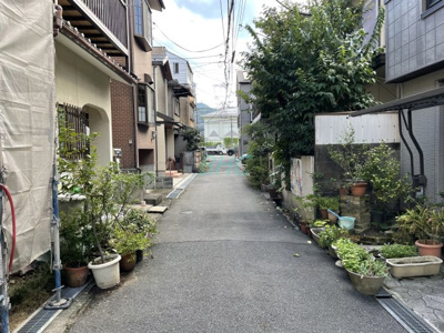 【前面道路含む現地写真】 | 島の関