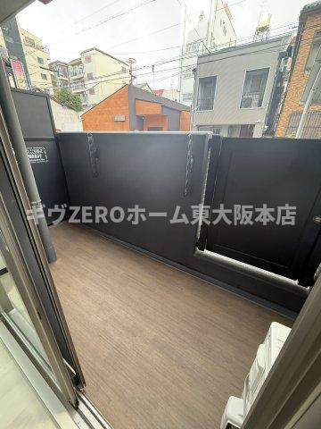 グランパシフィック今里LUXEのバルコニー