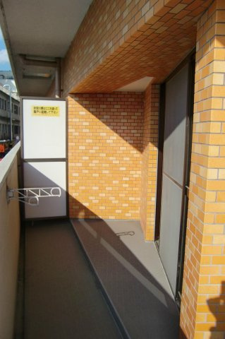 ライオンズマンション姫路のバルコニー