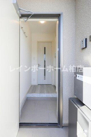 担当エリアのルームアドバイザーが直接対応いたしますの玄関