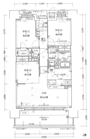 ワコーレ姫路呉服町の間取り
