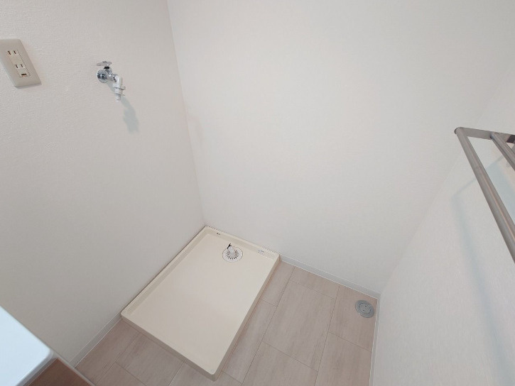 サンライフ清見のランドリースペース|室内洗濯機置き場