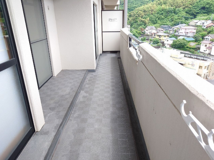 サンライフ清見のバルコニー