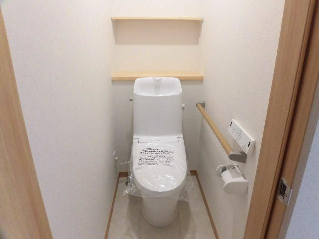 ダグラスファーのトイレ