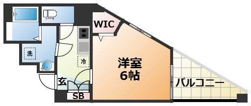 セレニテ兵庫エクラの間取り