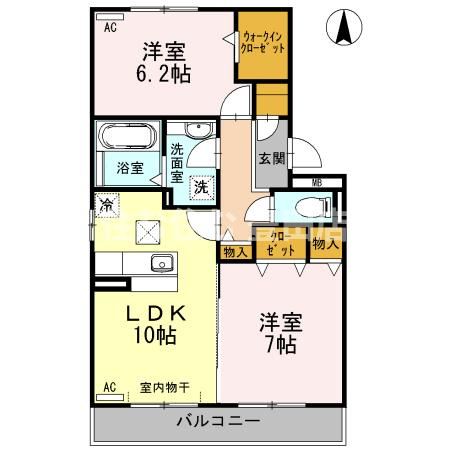 ソレイユ千石A棟の間取り