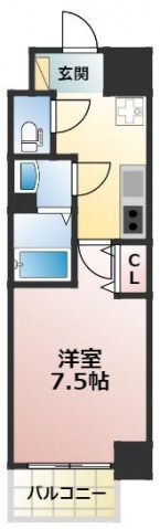 LUMINOUS鶴見 の間取り